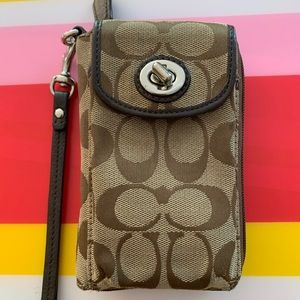 Coach wristlet